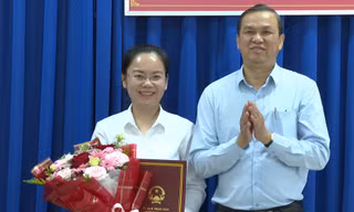 Bà Nguyễn Thị Ngọc Vui, tân Phó Giám đốc Ban Quản lý Dự án đầu tư xây dựng tỉnh Tây Ninh.