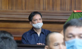 Bị cáo Nguyễn Văn Thành tại Tòa.