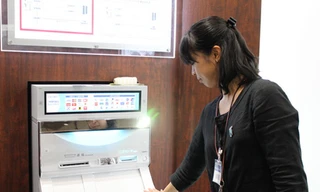 Rút tiền bằng vân tay, không cần thẻ ATM