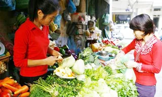 Giá thực phẩm giảm mạnh