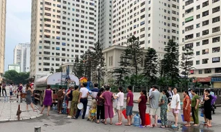 Điêu đứng vì nước bẩn, xây chung cư cần đảm bảo môi trường sống cư dân