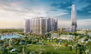 Tòa căn hộ HR3 sở hữu vị trí đắc địa giữa lòng 2 công viên Eco Green Central Park 3.5ha và công viên Hương Tràm 22ha.