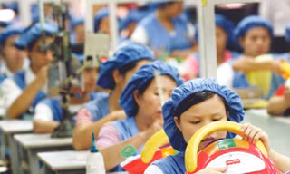 Mức lương trung bình ở Trung Quốc tăng liên tục