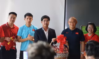 ĐT Việt Nam nhận được sự động viên lớn trước trận chung kết lượt về