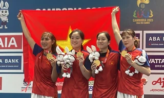 Bố Thảo My, Thảo Vy tiết lộ kế hoạch tương lai của Trương Twins sau tấm HCV SEA Games 32 