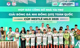 Filip Nguyễn tiết lộ điều đặc biệt tại Giải bóng đá Nhi đồng U11 toàn quốc 2025