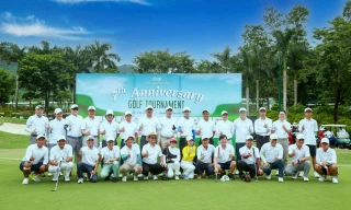 Hơn 100 golfer dự giải golf gây quỹ vì trẻ em vùng nông thôn