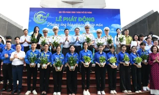 Báo Tiền Phong lan toả tinh thần sống xanh, chung tay cùng TP. Hải Phòng bảo vệ môi trường 