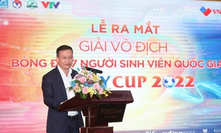 Khởi tranh giải bóng đá 7 người sinh viên quốc gia 2022