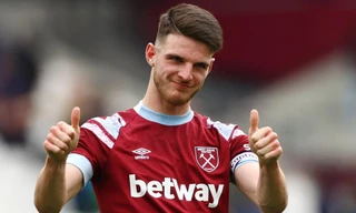Vì sao Arsenal vẫn chưa chính thức công bố tân binh Declan Rice? 
