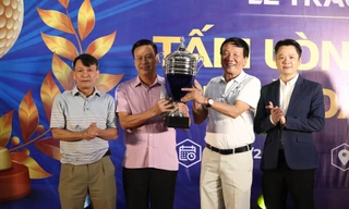 Giải golf Tấm lòng vàng Nhà đầu tư kêu gọi được 500 triệu từ thiện