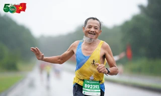 50 năm ngày thống nhất và chuyện về những bước chạy tự do của VĐV 73 tuổi