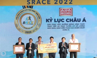 Giải chạy dành cho học sinh - sinh viên S-Race 2022 xác lập kỷ lục châu Á