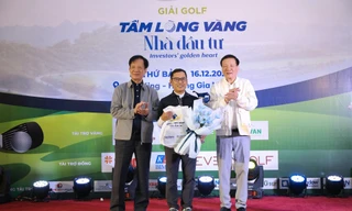 Vượt qua 150 golfer, Nguyễn Văn Thành vô địch giải 'Tấm lòng vàng Nhà đầu tư' lần thứ 2