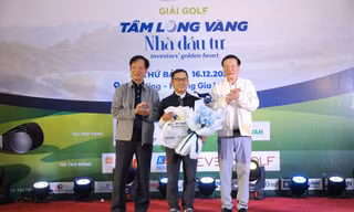 Vượt qua 150 golfer, Nguyễn Văn Thành vô địch giải 'Tấm lòng vàng Nhà đầu tư' lần thứ 2