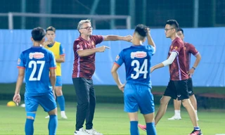 Cận cảnh buổi tập đầu tiên của ĐT Việt Nam trước các trận giao hữu đỉnh cao với Trung Quốc, Hàn Quốc