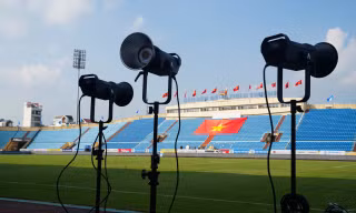 Dàn máy 'khủng' phát sóng trực tiếp trận Siêu Cúp bóng đá Quốc gia - Cúp THACO 2023/2024 của FPT Play 