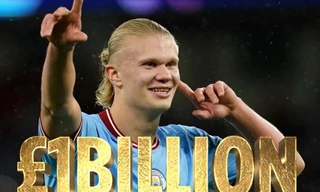 Tiền mua Haaland đủ để mua cả đội Barca + Arsenal, hoặc 816.407 chiếc iPhone 14 Pro Max 