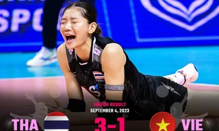 ĐT bóng chuyền nữ Việt Nam không thể gây bất ngờ trước Thái Lan