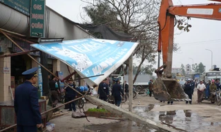 Hơn 800 vi phạm trên QL 21A được xử lý ngày 13/5 Ảnh: Trọng Đảng