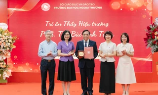 Trường Đại học Ngoại thương tri ân Hiệu trưởng PGS.TS Bùi Anh Tuấn, chuẩn bị công bố tân Hiệu trưởng