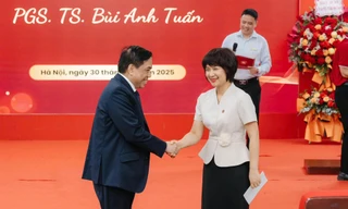 Sáng nay, 2/7/2025, Trường Đại học Ngoại thương công bố tân Hiệu trưởng 