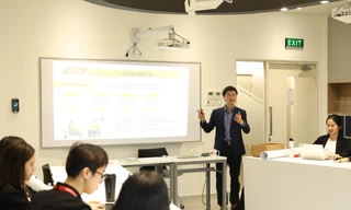 Sinh viên trường Đại học Anh quốc Việt Nam học làm báo chuyên nghiệp