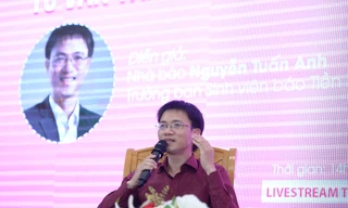 Diễn giả, nhà báo Nguyễn Tuấn Anh