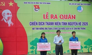 Tặng hai nhà tình nghĩa cho cựu TNXP tại Tuyên Quang