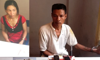 Hai đối tượng Minh và Lượng cùng số ma túy bị thu giữ