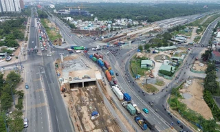 Chủ tịch TPHCM kiểm tra dự án nút giao thông 3 tầng hơn 3.400 tỷ đồng