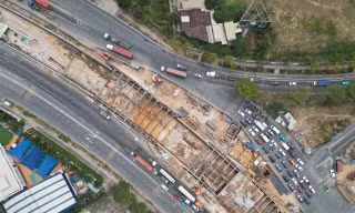 Hình hài hầm chui tại nút giao nghìn tỷ lớn nhất TPHCM sắp thông xe