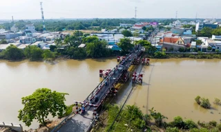 TPHCM sắp khởi công xây cầu Rạch Tôm mới thay cầu sắt cũ xuống cấp 