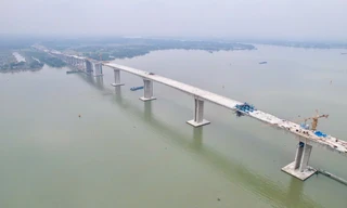 Cầu lớn nhất tuyến Vành đai 3 TPHCM chuẩn bị thông xe
