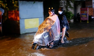 Nam bộ có nơi trên 250mm, nguy cơ ngập nhiều nơi