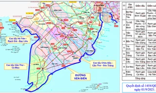 3 phương án làm đường ven biển kết nối TPHCM về miền Tây 