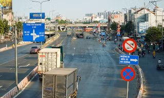 Hạn chế xe tải trên 5 tấn ở một số tuyến đường cửa ngõ TPHCM