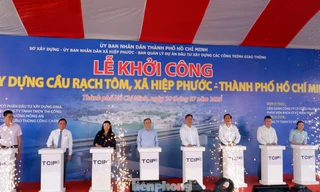 Khởi công xây cầu 500 tỷ, khơi thông cửa ngõ phía Nam TPHCM 