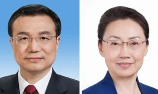 Thủ tướng Trung Quốc Lý Khắc Cường và phu nhân Trịnh Hồng
