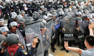 Một cảnh sát thiệt mạng trong cuộc đụng độ với người biểu tình ở Thái Lan