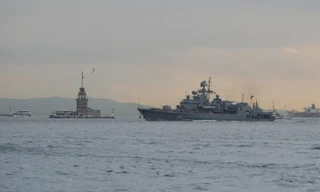 Một tàu chiến của Ukraine.