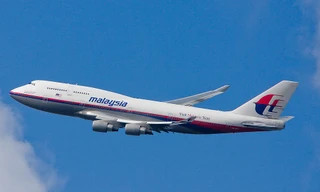 Một chiếc máy bay của hãng Hàng không Malaysia. 