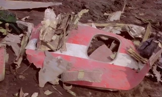 Mảnh vỡ của chiếc MH653