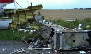 Hiện trường rơi máy bay