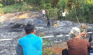 Hiện trường vụ việc.