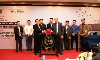 Đại diện Ban tổ chức phát động cuộc thi với chủ đề “Chung tay Kiến tạo nhà ở nông thôn Việt Nam” 