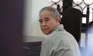 Bị cáo Đinh Bằng My tại tòa.