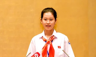 Nữ sinh lớp 9 vào vai Chủ tịch 'Quốc hội trẻ em' là ai?