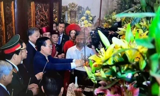 Chủ tịch nước Võ Văn Thưởng dâng hương giỗ Tổ Hùng Vương