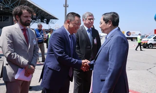 Thủ tướng Phạm Minh Chính đến São Paulo, bắt đầu thăm chính thức Brazil